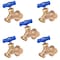 Hausen 1/2 in. and 3/4 in. Brass Sweat x MHT Sillcock, 5PK HA-SC103-5 - alternate 1
